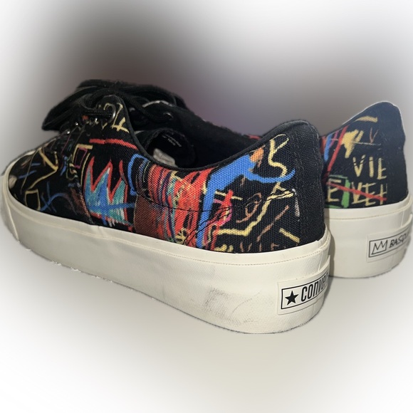 Jean-Michel Basquiat x Converse Skid Grip ‘Kings of Egypt II’ Low Top Sneaker - Picture 6 of 14